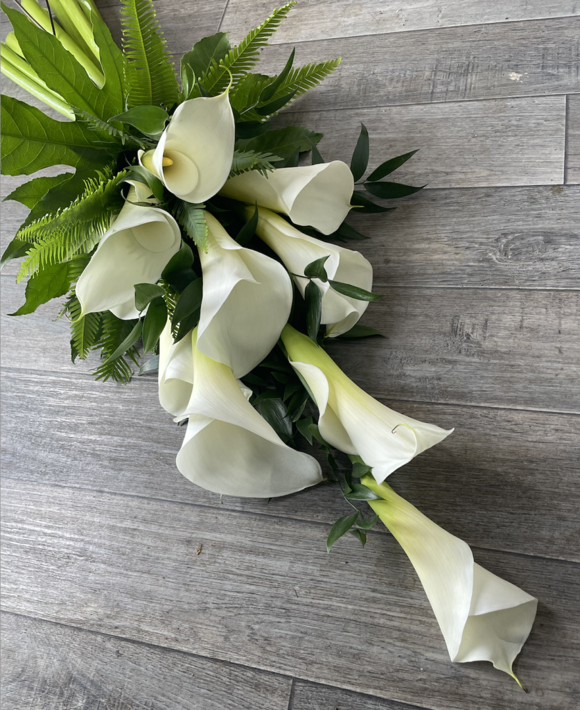 Tied Lily Sheaf Hannah Florist