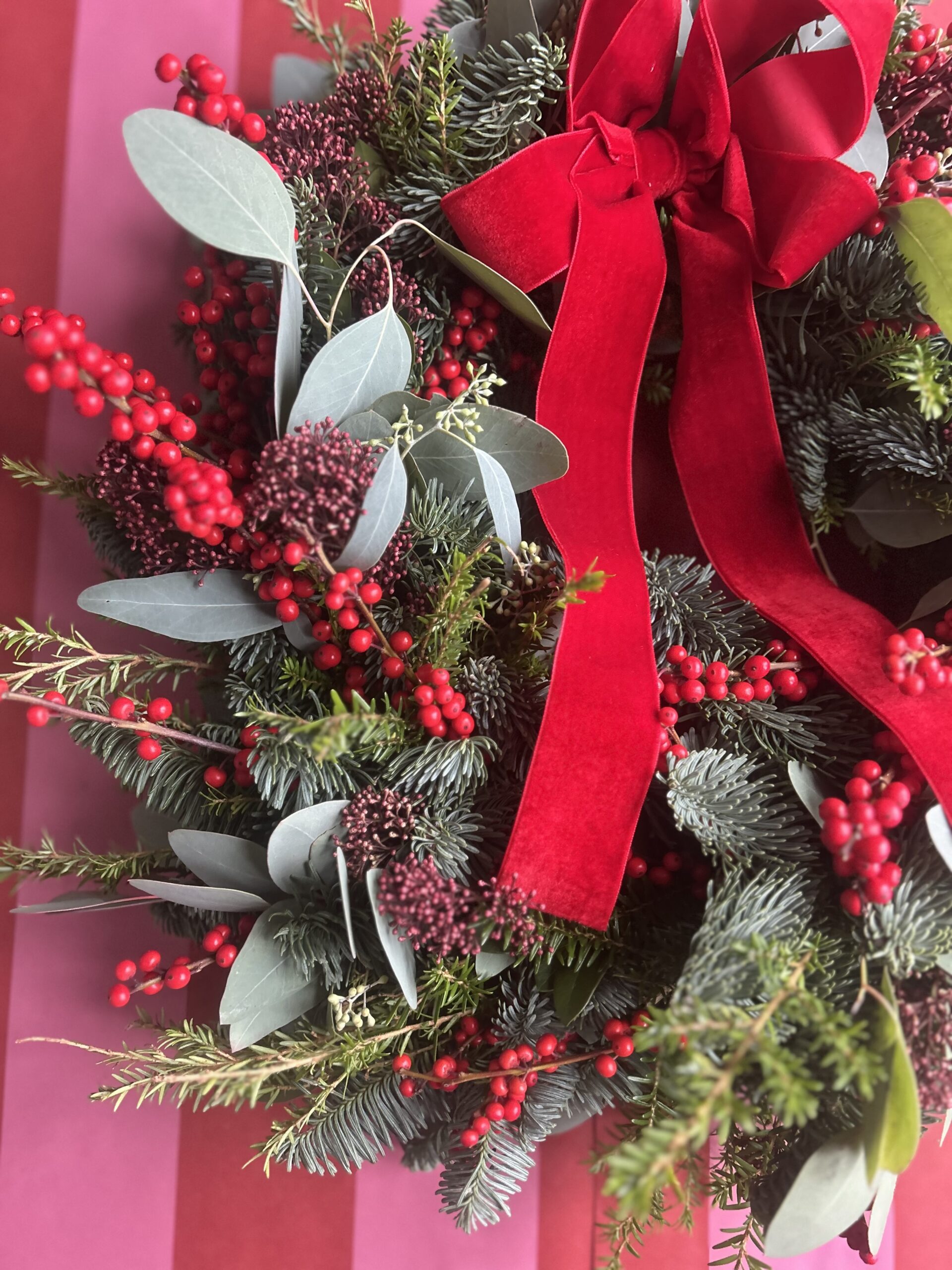 Very Berry Christmas Wreath - Image 2