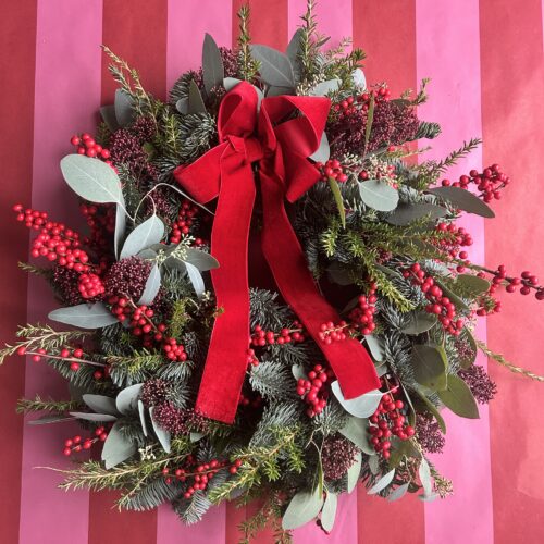 Very Berry Christmas Wreath