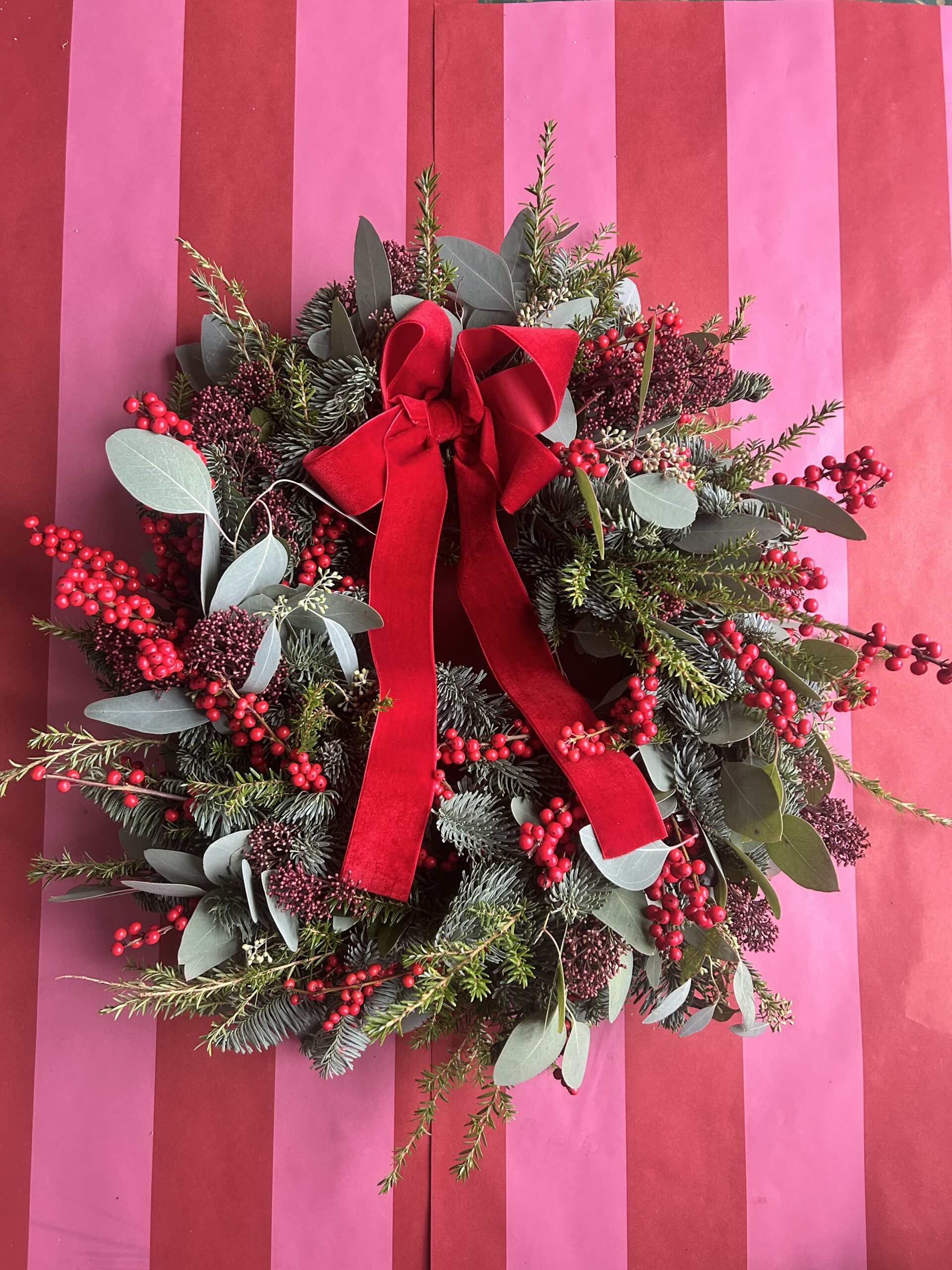 Very Berry Christmas Wreath