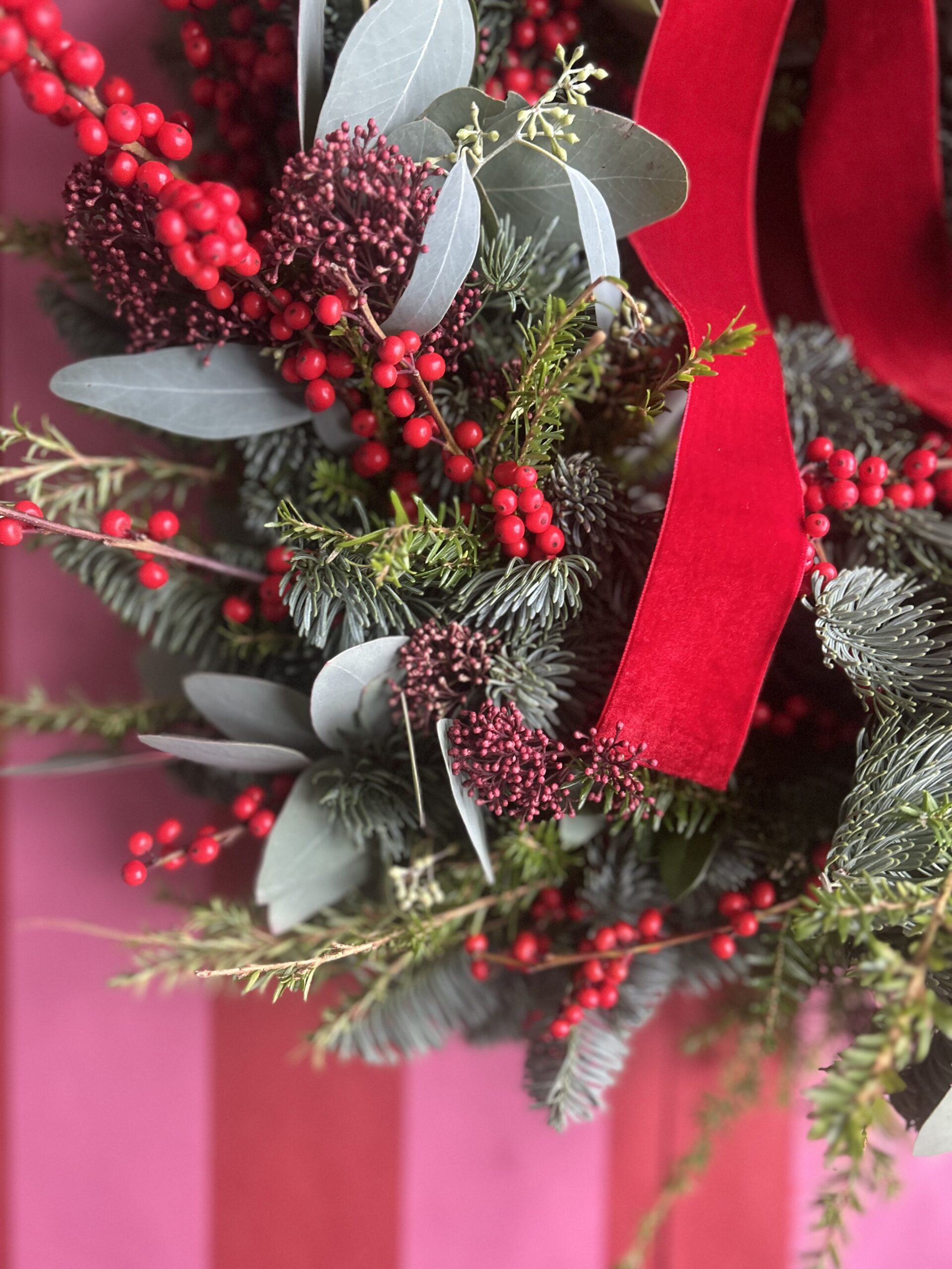 Very Berry Christmas Wreath - Image 5