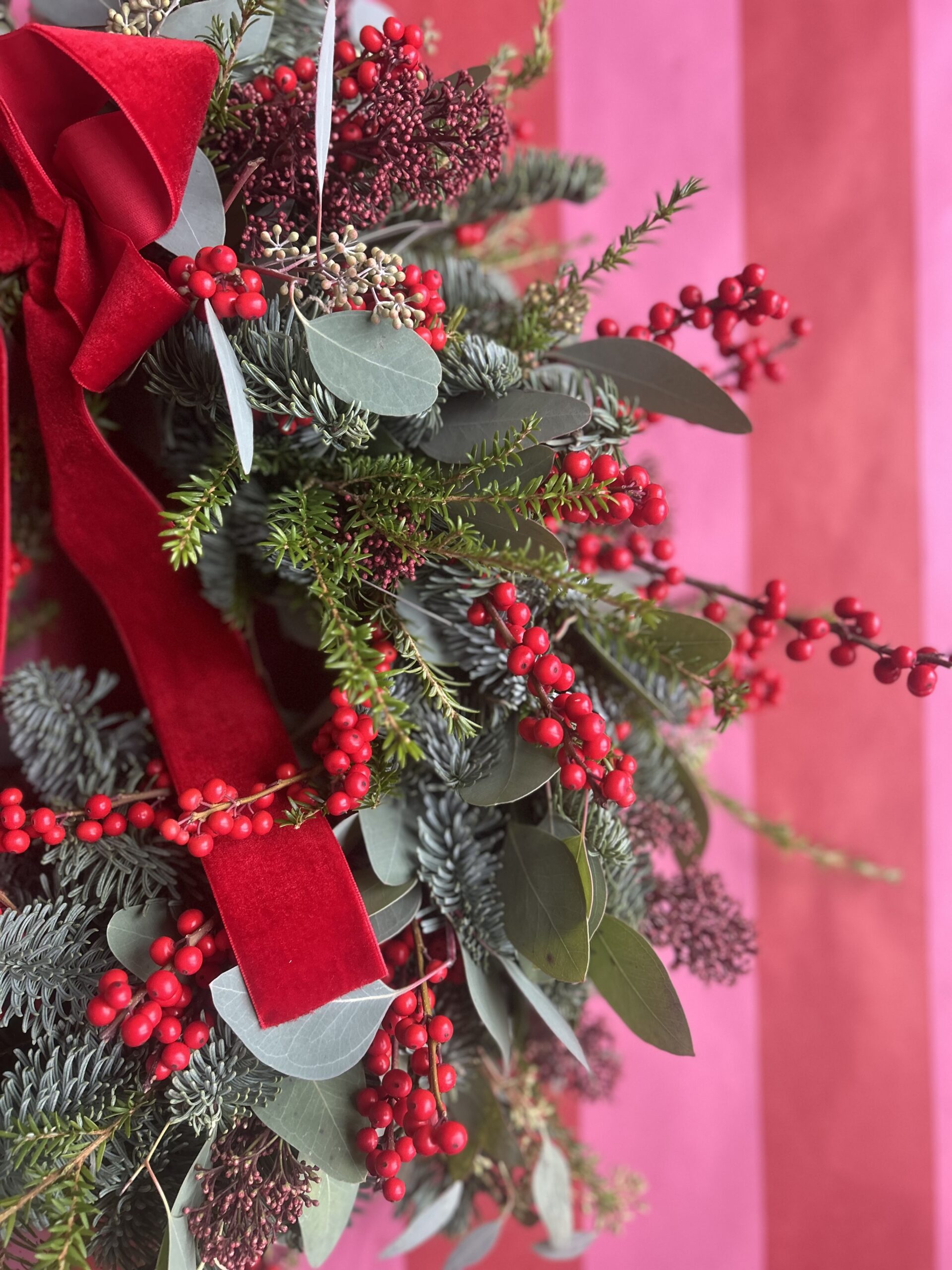 Very Berry Christmas Wreath - Image 6