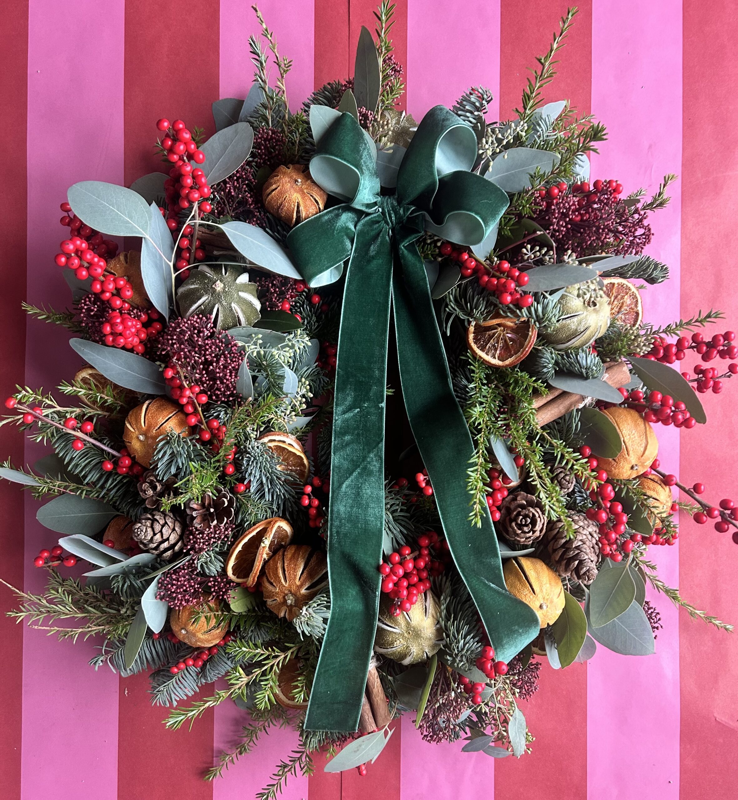 Winter Spice Christmas Wreath - Image 2
