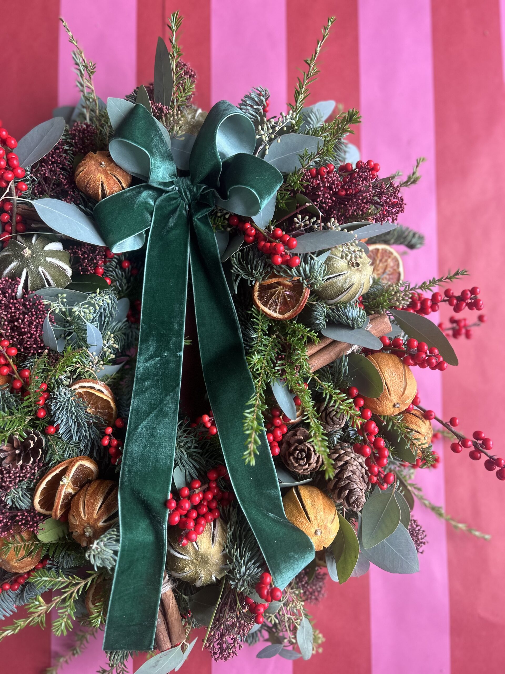 Winter Spice Christmas Wreath - Image 3
