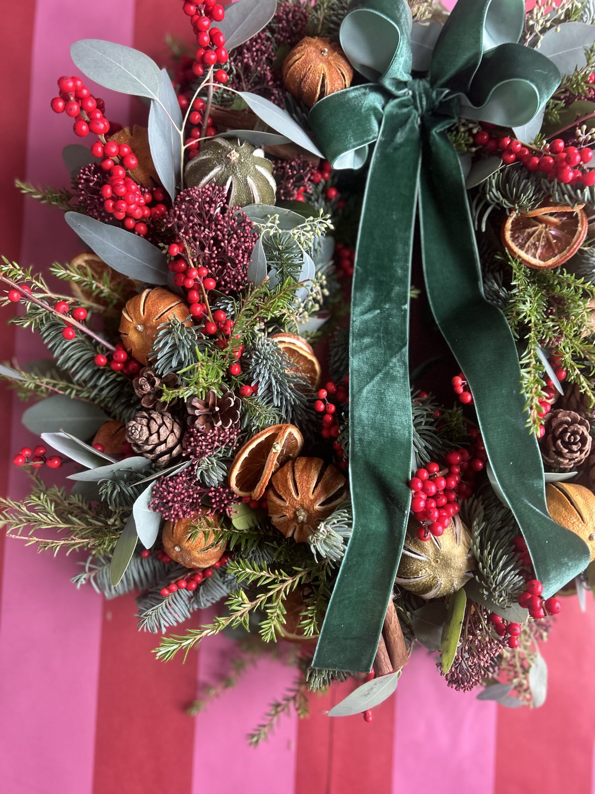 Winter Spice Christmas Wreath - Image 4
