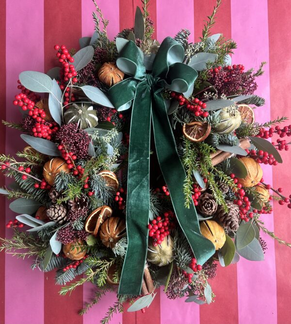 Winter Spice Christmas Wreath