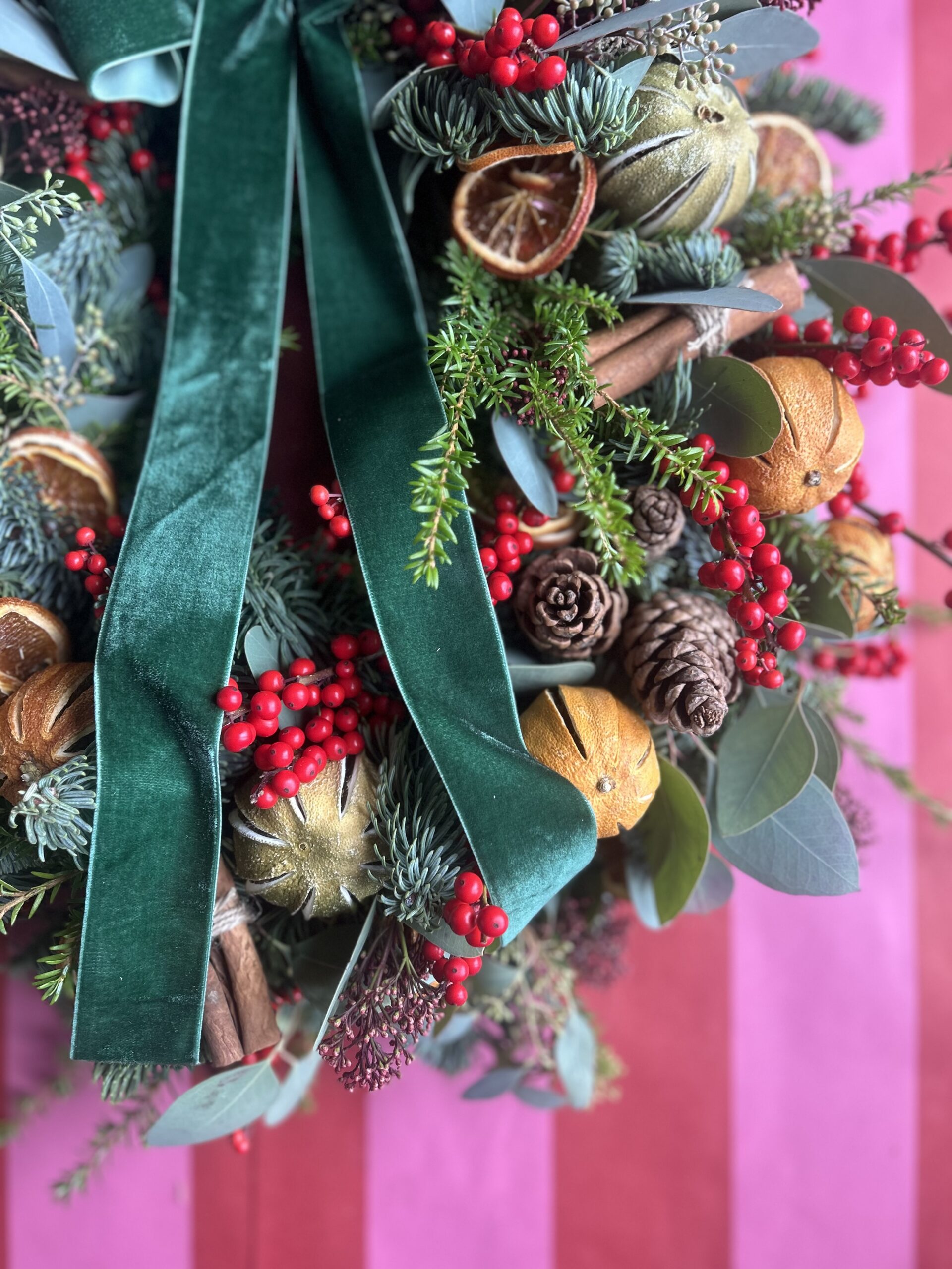 Winter Spice Christmas Wreath - Image 5