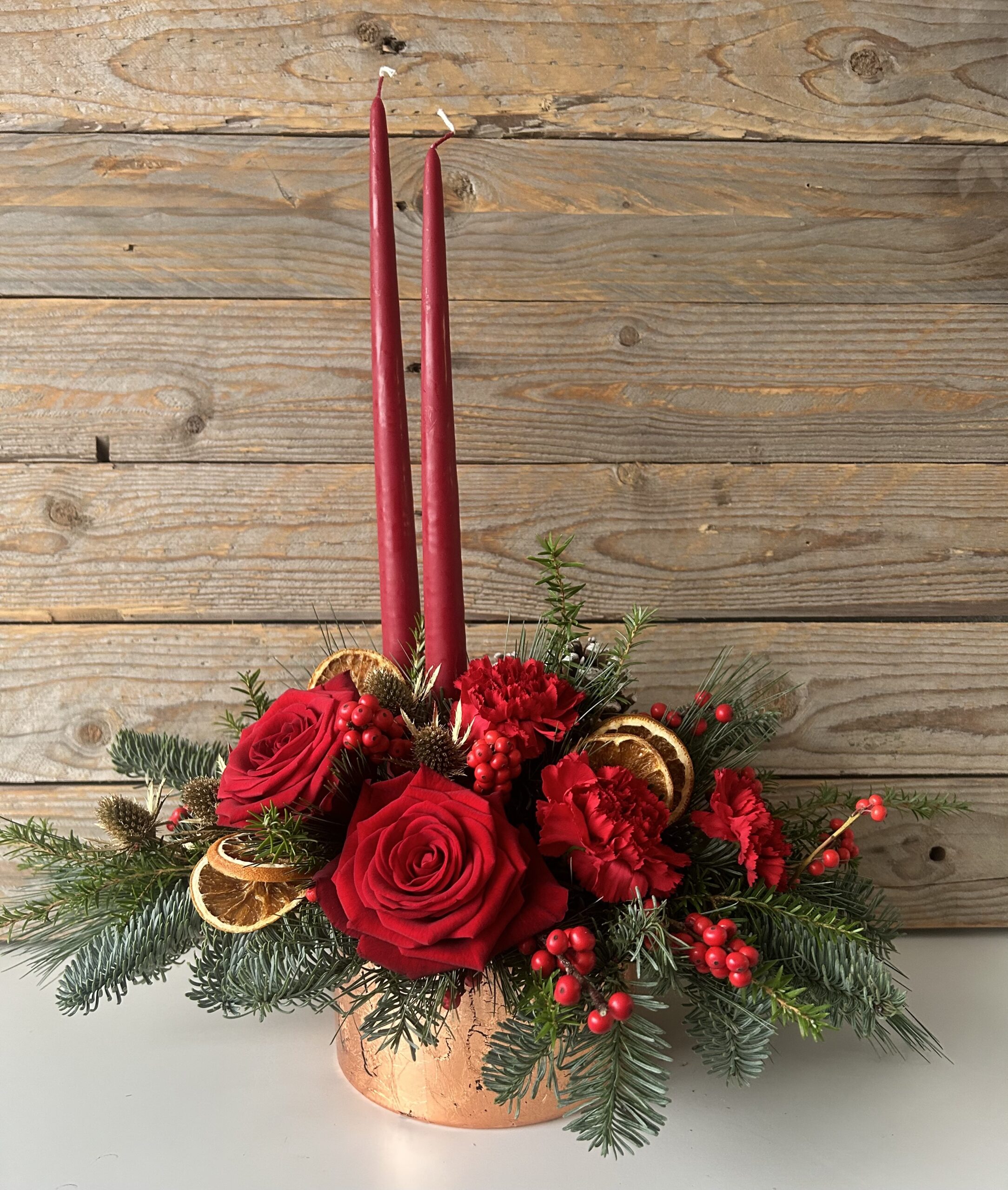 Festive Glow Arrangement