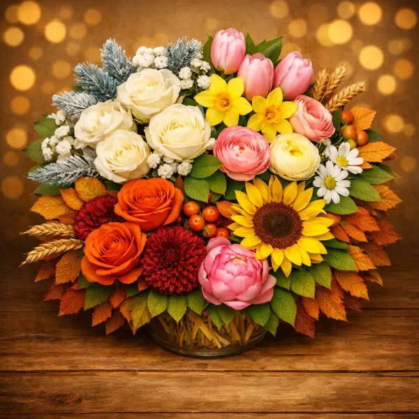 Hannah Burnett Award Winning Plymouth Florist product category seasonal flowers